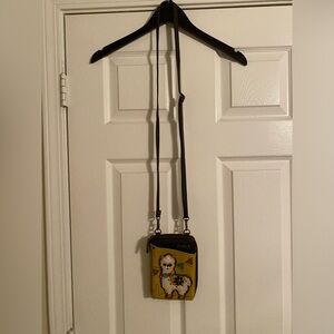 Chala Crossbody Purse. Lama. NWOT. Zip Closure. Pockets. Adjustable Strap.